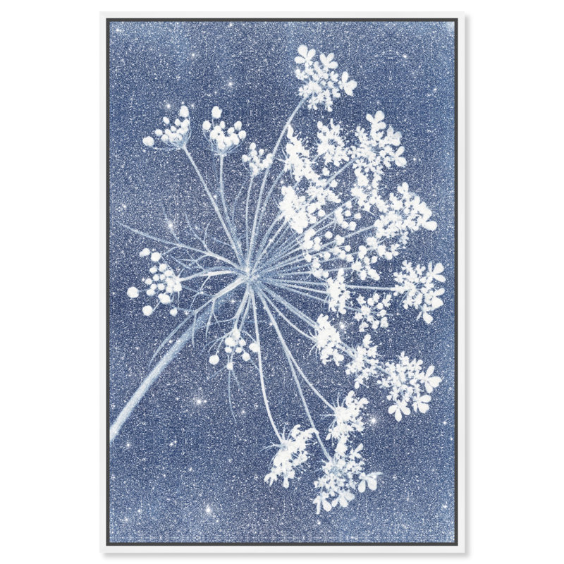 Queen Lace Print by Oliver Gal, 11"H x 16"W, White Floater Frame