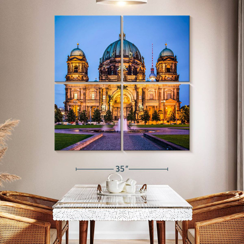 Adella Berlin Cathedral, 50" H x 50" W