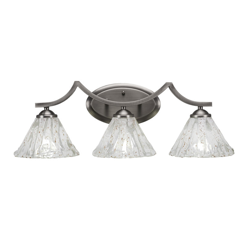 Zilo 3 Light Bath Bar, Graphite