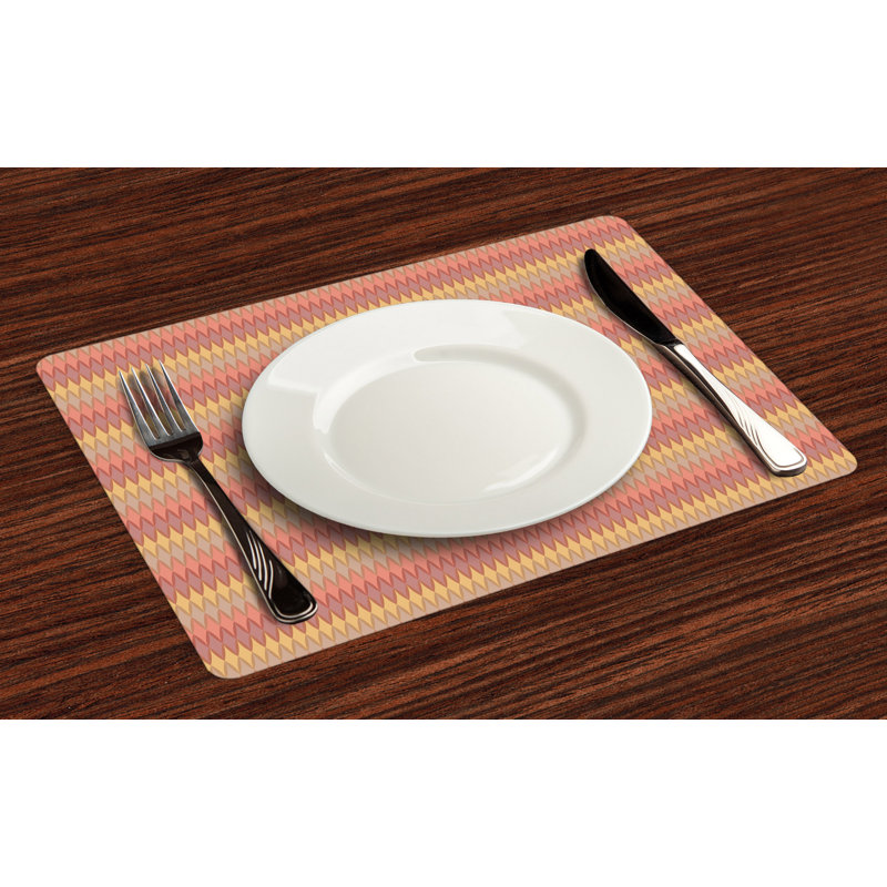 Polyester Patchwork Rectangle Placemat