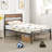 Igourdane Metal Piece Bedroom Set-380218120-380218122
