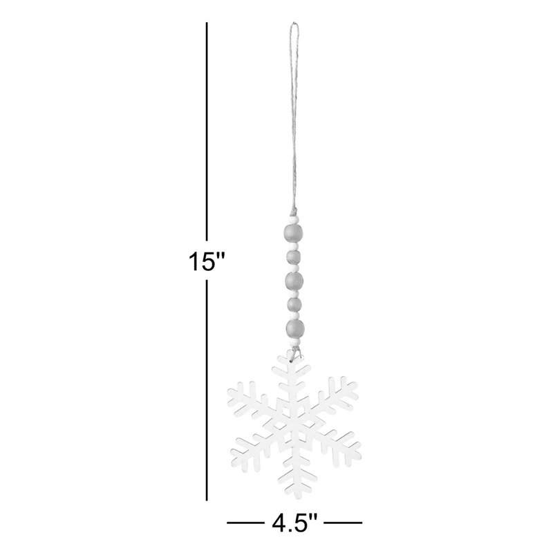 Ornement en forme de flocon de neige Summey