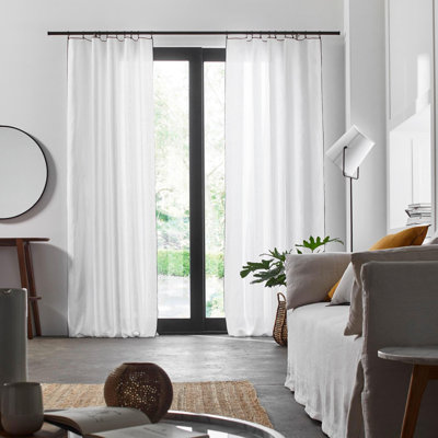Dziedzic Panel Semi Sheer Single Curtain