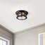 Plafonnier encastré 2 lumières 13,25 po Ceballos-283583280
