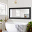 Miroir de salle de bain mural en bois avec verre trempé HD-811702456-811702453
