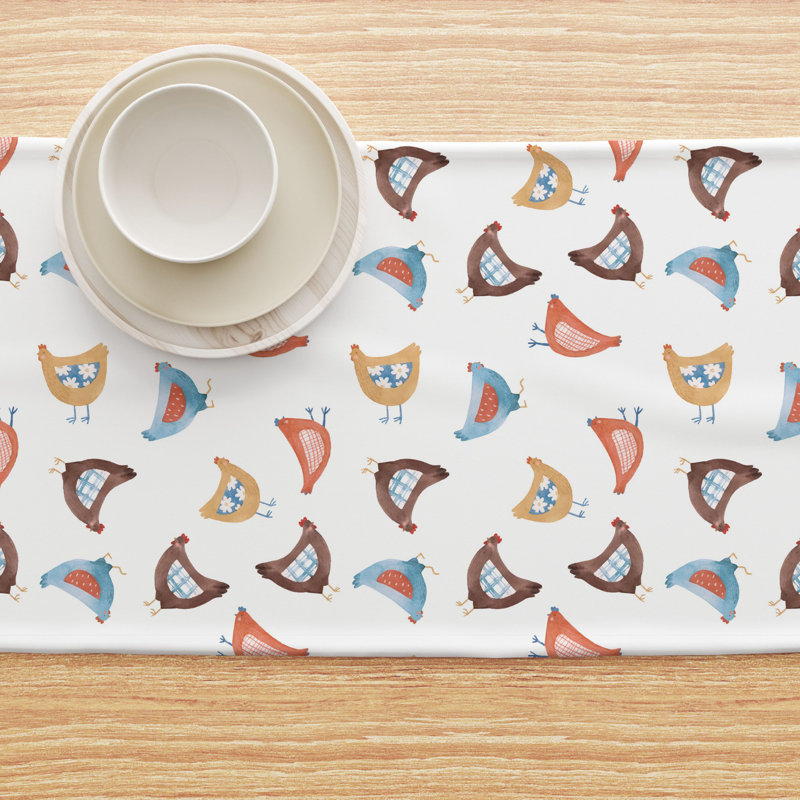Rectangular Cotton Twill Table Runner