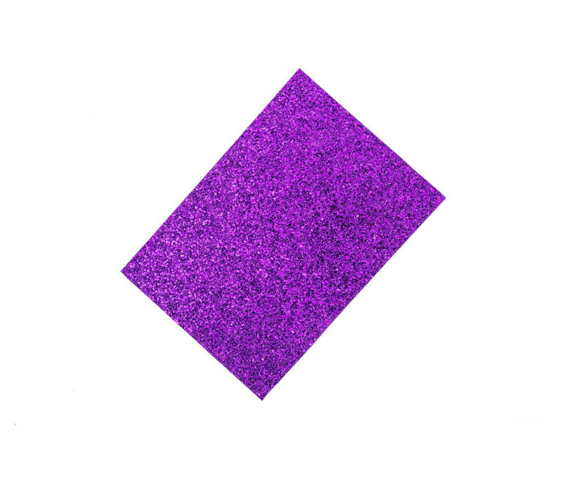 Mauve - Échantillon de papier peint scintillant véritable (format A6)