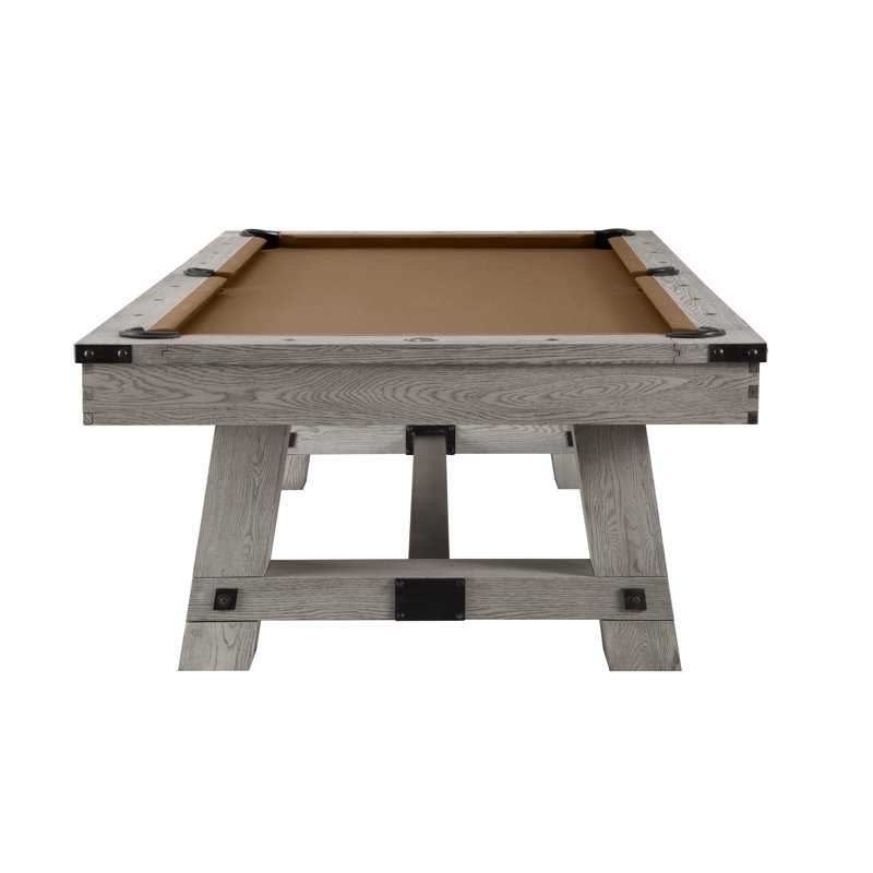 Yukon Slate Pool Table with Professional Installation Included, 8'5", Northern Drift, Camel