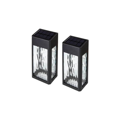 B033A51288424876AA7B9223655A0B6A Black Aluminum Lancaster Deck And Wall Light - pack of 2