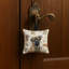 Ornement carré en tissu Brindle Mastiff Coffee-2087202794