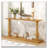 63"Long Console Table with Open Shefl Storage-1394503668