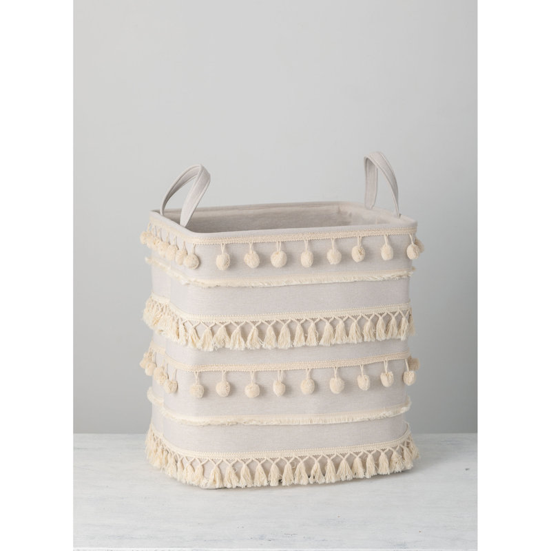 Panier en coton Pom Pom