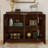 Mid Century Modern V-shape Storage Cabinet-118492342