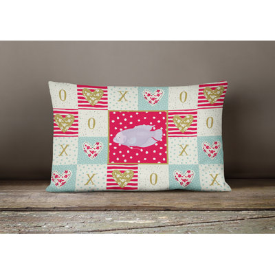 Patchwork Outdoor Throw Pillow