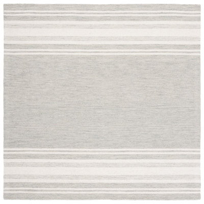 Cecilia Handmade Tufted Wool Ivory Area Rug