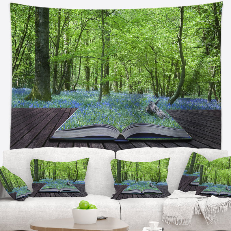 Polyester Tapestry, 50" H x 60" W