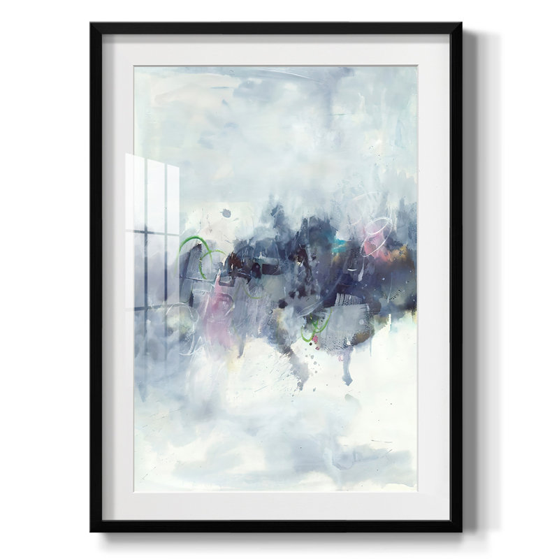 Oiseaux I - impression encadrée, H 28,5 po x l 20,5 po, Noir
