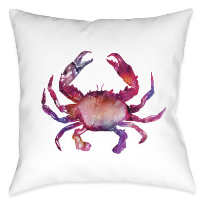 Galaxy Crab Indoor Pillow