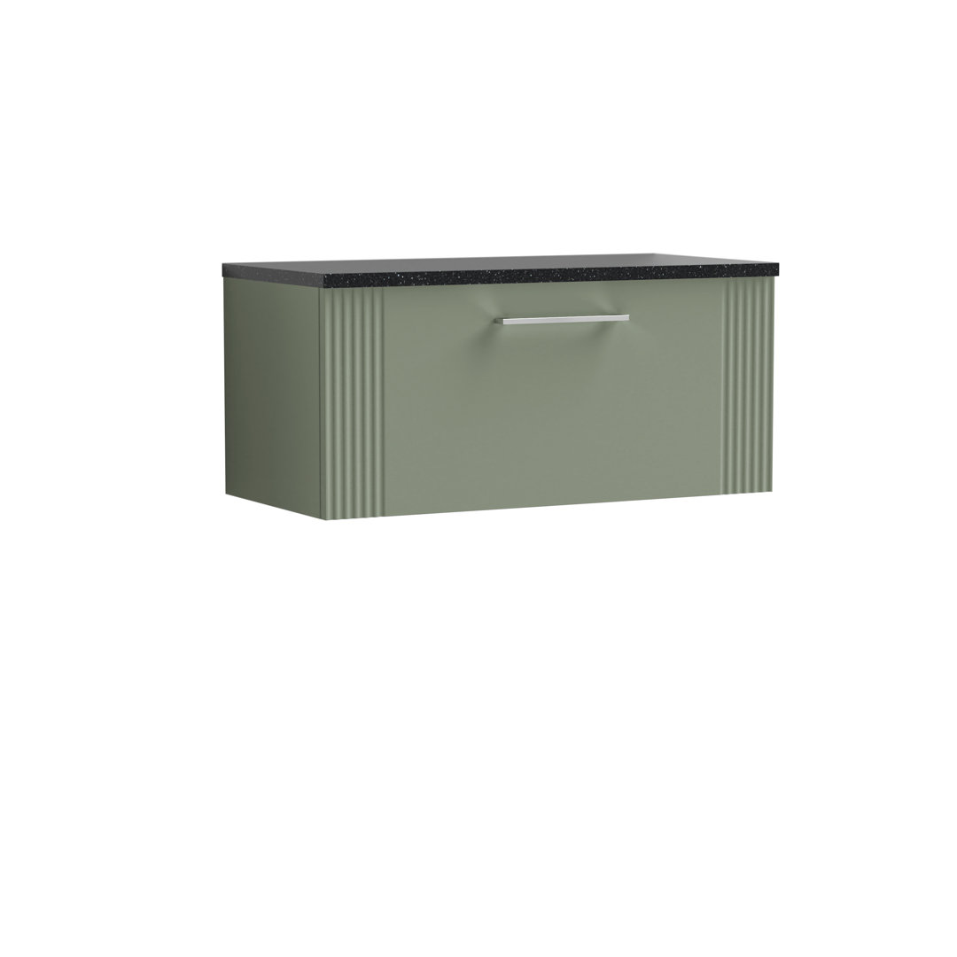 Deco 800mm Wall Hung Single Vanity Unit