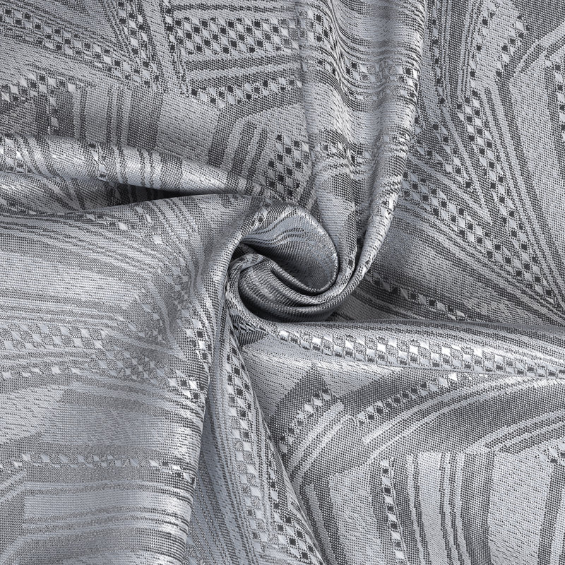 Crisette Polyester Room Darkening Grommet / Eyelet Curtain