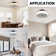 16 In.Smoky Gray Flush Mount Ceiling Fan With Dimmable LED Light  And Remote