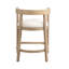 Tabouret de comptoir en bois d'hévéa Gurseese-875389646-884158200