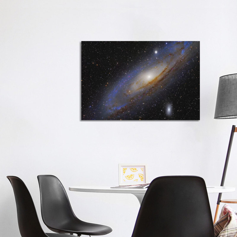The Andromeda Galaxy (M31) II 1 Piece Wrapped Canvas Wall Art, 101.6 cm H x 66.04 cm W x 1.91 cm D