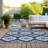 Malek Indoor/Outdoor Area Rug with Non-Slip Backing-503468664