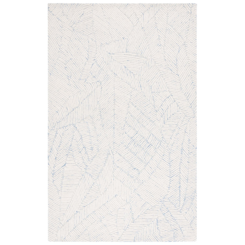 Tapis en laine ébène, Tapis de couloir 2 pi 3 po x 9 pi
