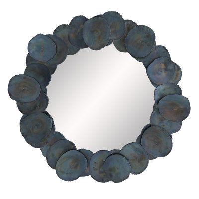 Kensey Flat Metal Wall Mirror