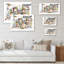 «Music Drum Set Abstract Design», reproduction sur toile flottante-182714819-182714843