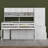 Jernegan Full Size Wooden Loft Bed with Under-bed Desk, Drawers and Shelves-681537299
