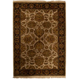 Hand Woven Silk and Wool Oriental Area Rug