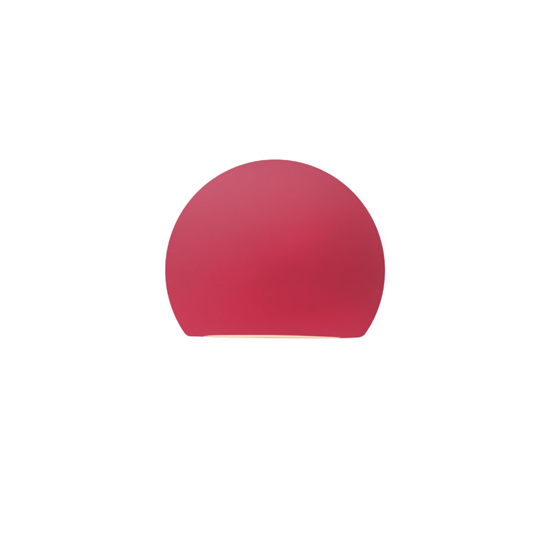 Azem Ceramic LED Wall Sconce, Cerise