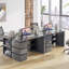 MDF Computer Desk with Built-In Electrical Outlet-497719372