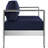 Modway Shore Aluminum Outdoor Patio Loveseat-1333884556