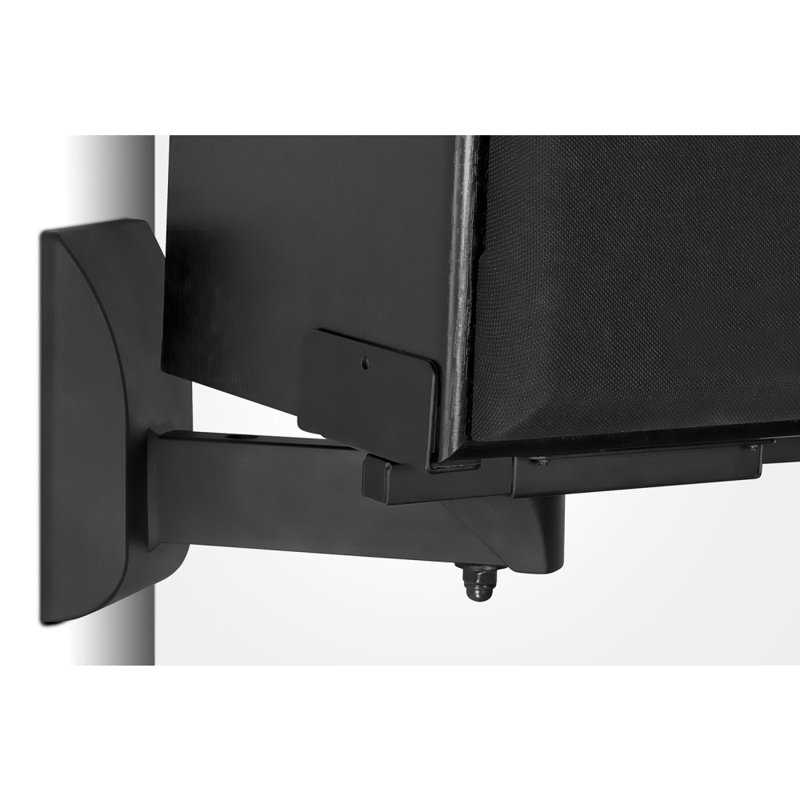 Mount-It! Speaker Wall Mounts, Pair of Universal Side Clamping Bookshelf Speaker Mounting Brackets