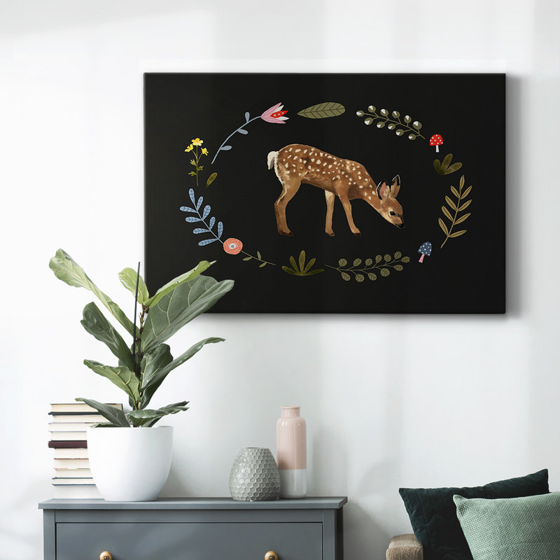 Toile tendue Critter & Foliage III-Gallery, H 32 po x l 48 po
