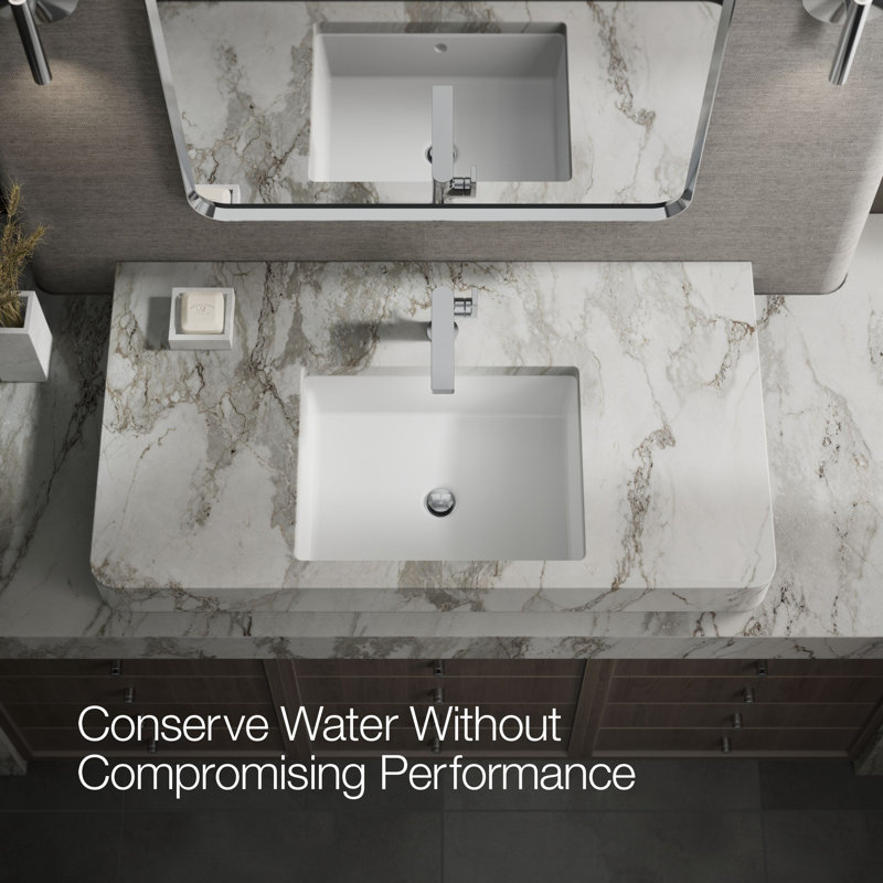 Composed® Single-Handle Bathroom Faucet with Drain Assembly, Polished Chrome