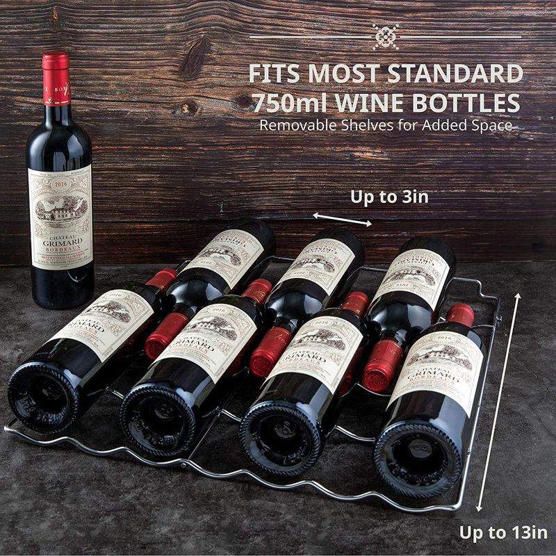 Ivation Single Zone 19.5'' Freestanding 51 Bottle Wine Refrigerator