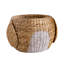 Panier de chouette jacinthe d'eau tissée fantaisiste