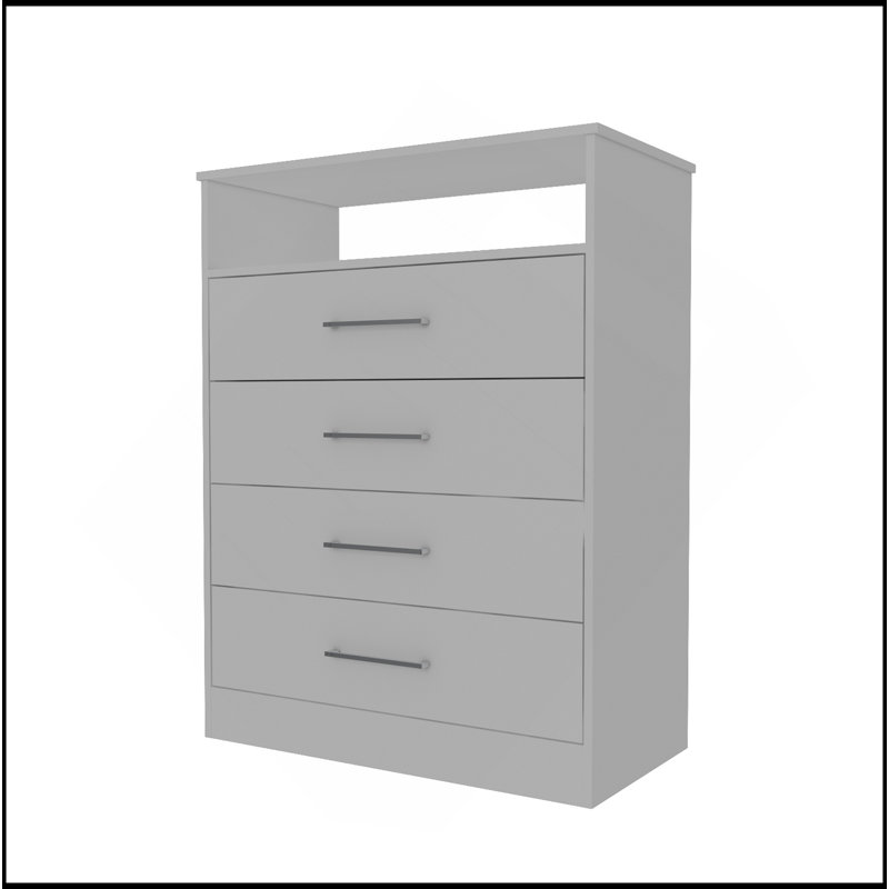 Commode Atlanta, Chambre, Blanc