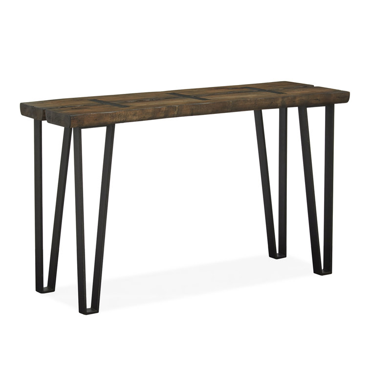 Courts 50'' Glass Top Console Table