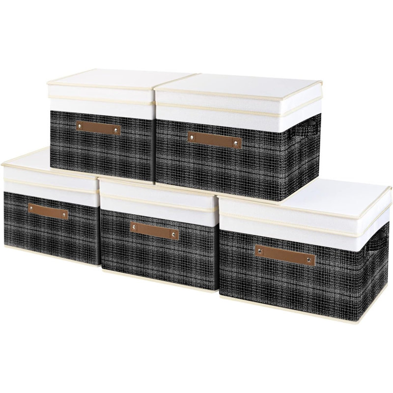 August Grove Fabric Box