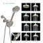 Pomme de douche ronde multifonctionnelle 4,7 po-77055381