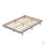 Structure de lit plateforme double