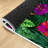 Pink Amazing Tropical Flowers Botanical Hibiscus Palm Bird Paradise File Machine Washable Indoor Area Rug-627961662