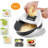 LIGHTSMAX Stainless Steel Salad Spinner