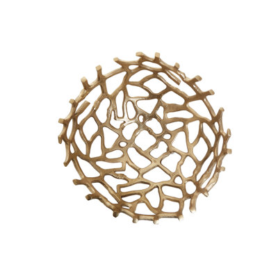Darsh Handmade Metal Decorative Bowl - Set of 1