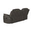 Causeuse inclinable grise pour chambre à coucher